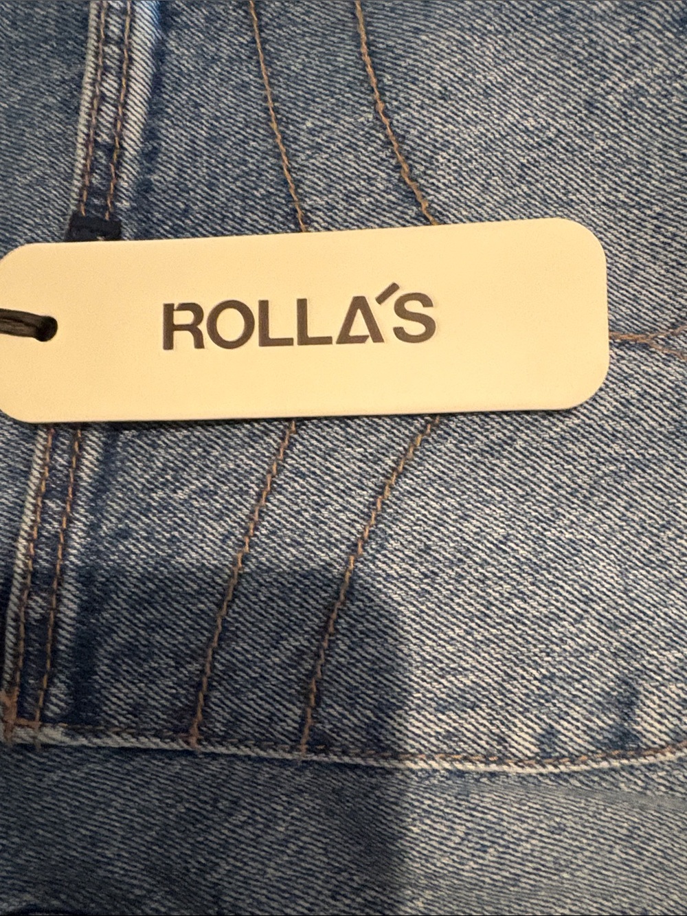 ROLLA'S Light Blue Straight-Leg Jeans - Picture 5 of 5